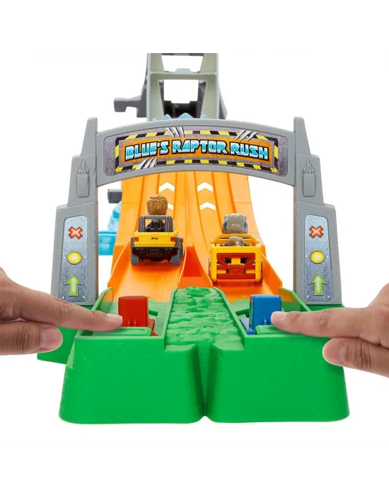 Htp12 Hot Wheels Racerverse Jurassic Pist Seti