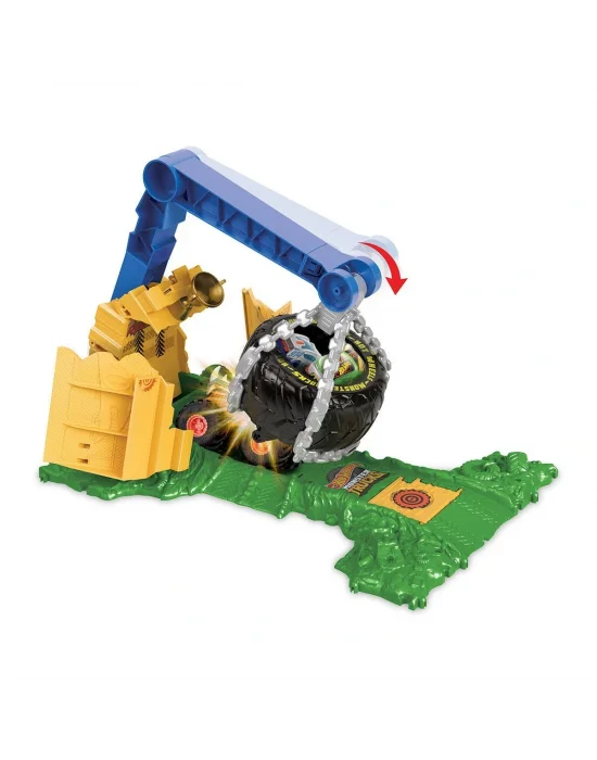 Htp18 Hot Wheels Monster Trucks Arenada Rhinomite Mücadelesi
