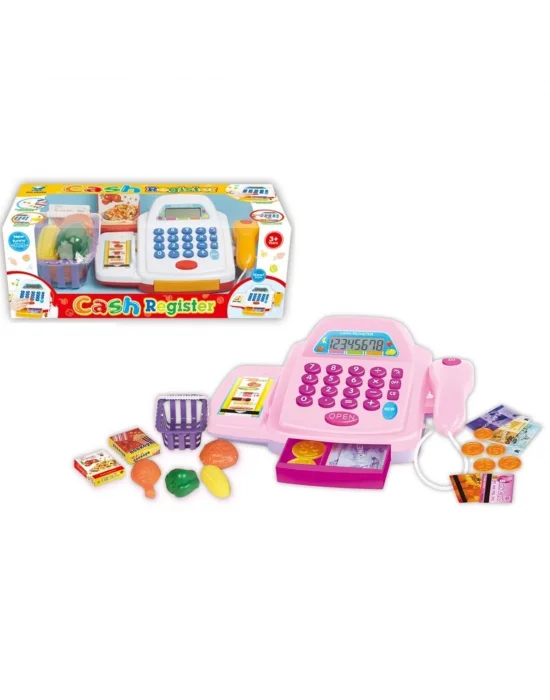 Hua66049-66056 Işıklı Ve Sesli Aksesuarlı Yazar Kasa