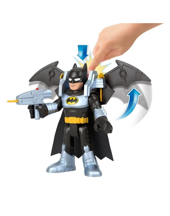 Hvy12 Imaginext Dc Super Friends Batglider Ve Batman