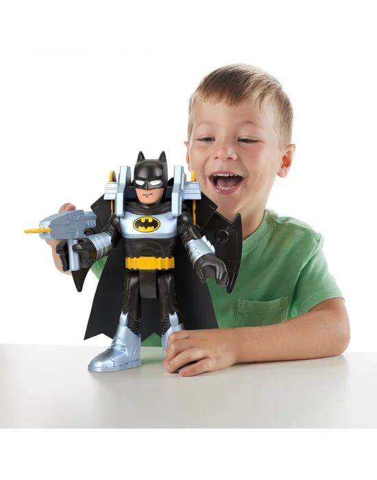 Hvy12 Imaginext Dc Super Friends Batglider Ve Batman
