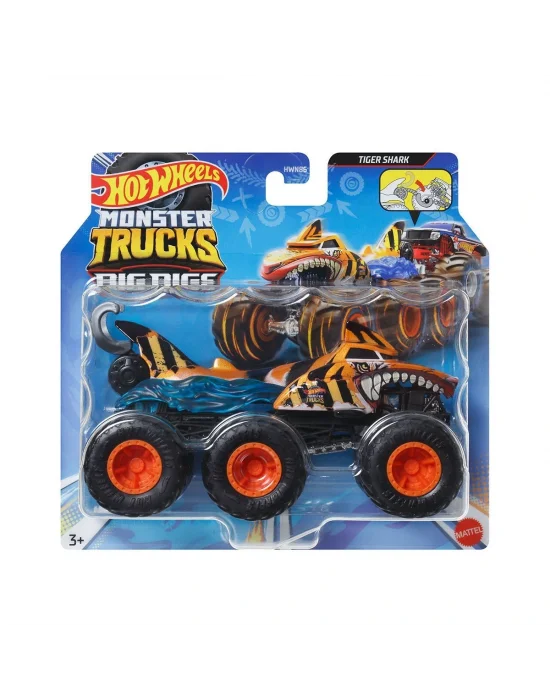 Hwn86 Hot Wheels Monster Trucks 1:64 Çekici Arabalar