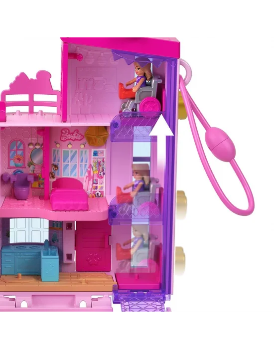 Hwp11 Polly Pocket Barbienin Evi Temalı Mikro Oyun Seti