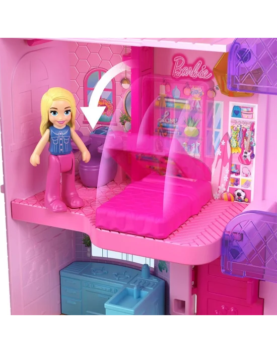Hwp11 Polly Pocket Barbienin Evi Temalı Mikro Oyun Seti