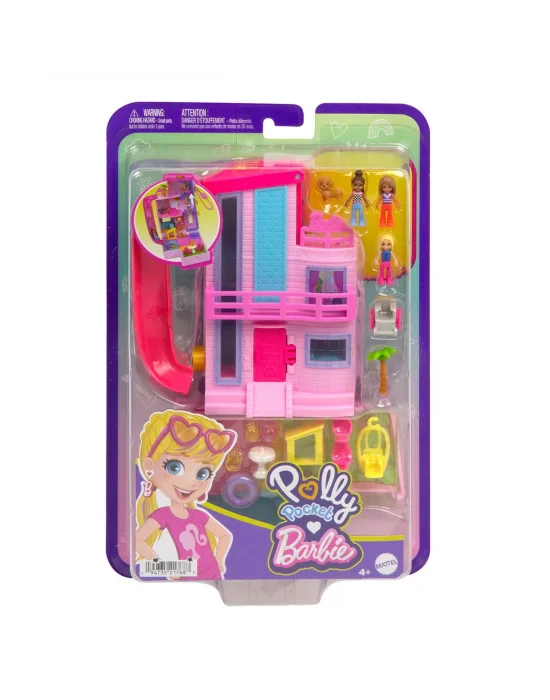 Hwp11 Polly Pocket Barbienin Evi Temalı Mikro Oyun Seti