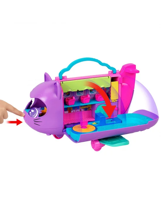 Hwp19 Polly Pocket Adventures İn Rio Uçak Oyun Seti