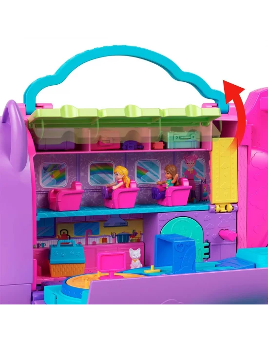 Hwp19 Polly Pocket Adventures İn Rio Uçak Oyun Seti