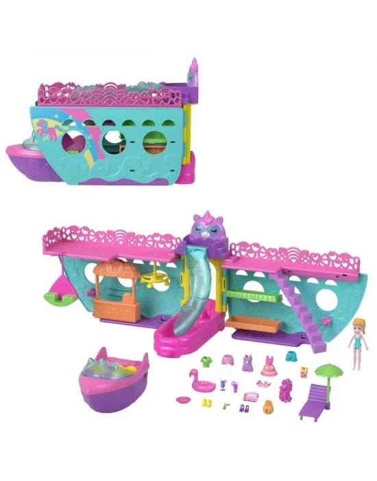 Hwp26 Polly Pocket Unicorn Bot Oyun Seti