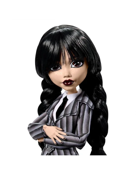 Hxj04 Monster High Wednesday Okul Üniformalı Bebek