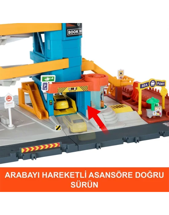 Hxl47 Matchbox Aksiyon Sürücüleri Şehir Maceraları Oyun Seti