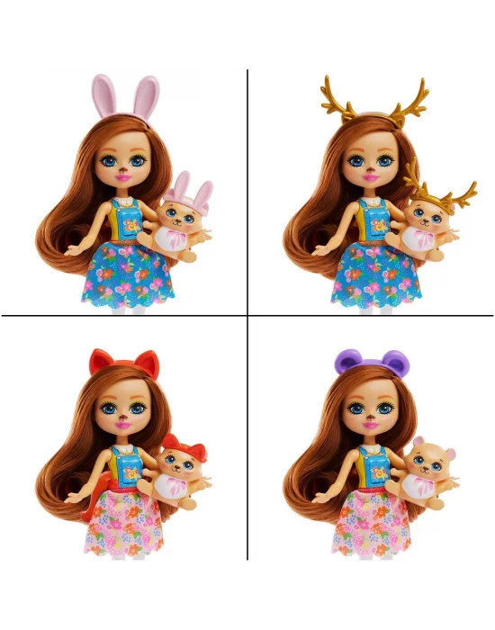 Hxl53 Enchantimals Ana Karakter Bebekler Evi