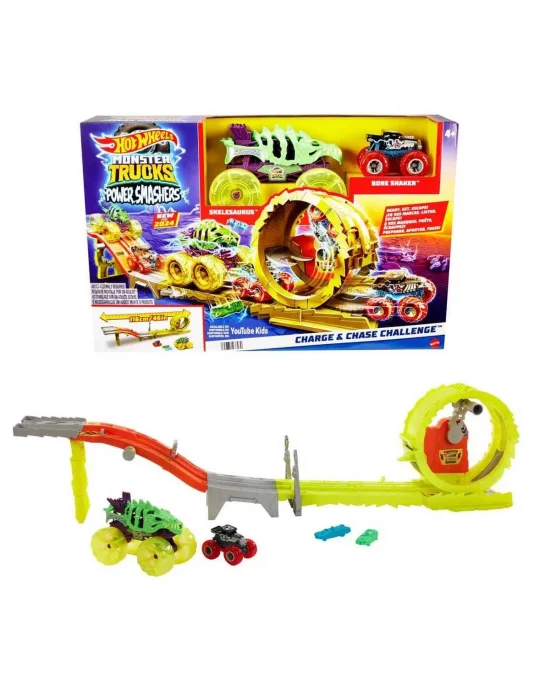 Hxt05 Hot Wheels Monster Trucks Power Smashers Oyun Seti