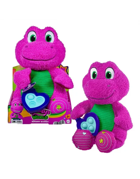 Hyg89 Fisher-price Kalp Yapan Barney Pelüş Oyuncağı