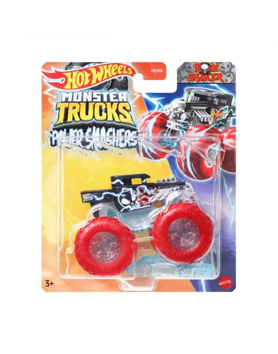 Hyj19 Hot Wheels Monster Trucks Power Smashers 1:64 Arabalar