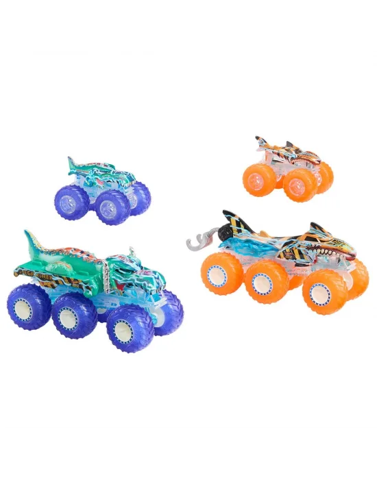 Hyj29 Hot Wheels Monster Trucks Power Smashers Çoklu Paket