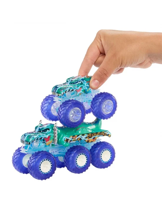 Hyj29 Hot Wheels Monster Trucks Power Smashers Çoklu Paket
