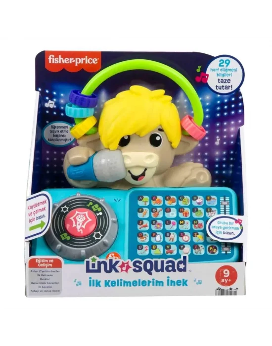 Hyl26 Fisher-price Lync Squad İlk Kelimelerim İnek        