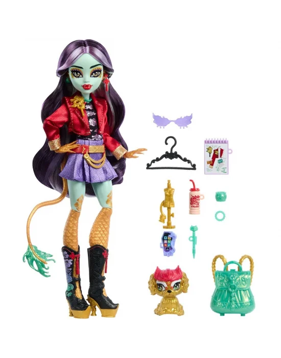 Hyv58 Monster High Jinafire Long