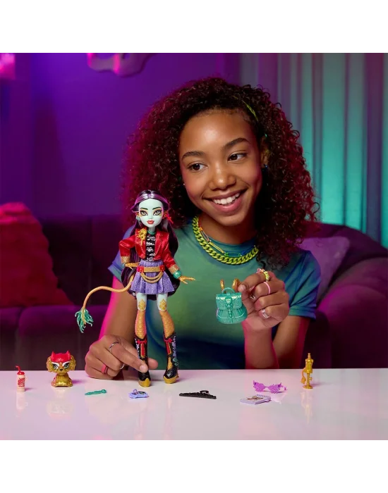 Hyv58 Monster High Jinafire Long