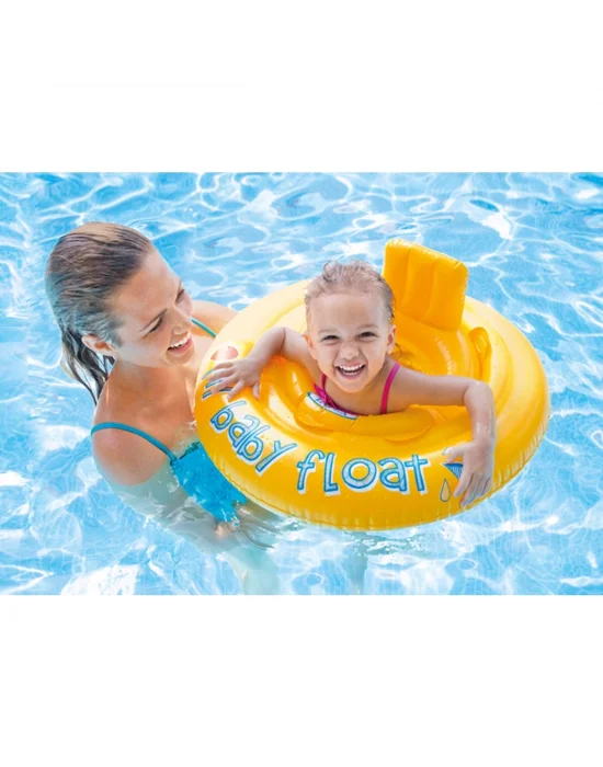 Ibf56585 İntex Sarı Baby Float 70 Cm 6-12 Ay