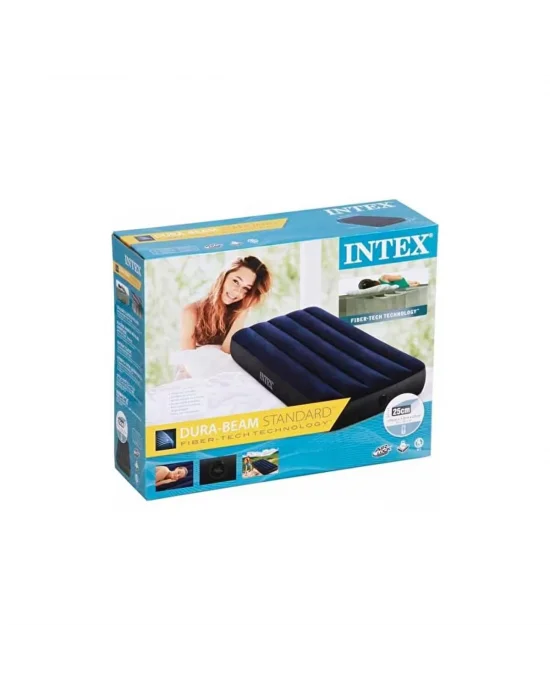 Iky64756 Intex Twin Dura-beam Klasik Yatak 76cx191x25 Cm