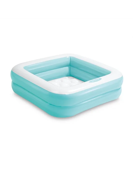 Intex Şişme Taban Mini Kare Havuz 86x86x25 cm