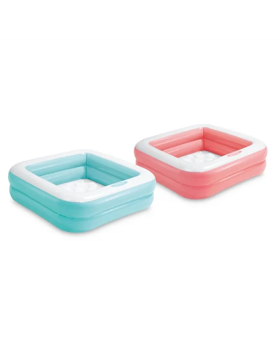 Intex Şişme Taban Mini Kare Havuz 86x86x25 cm
