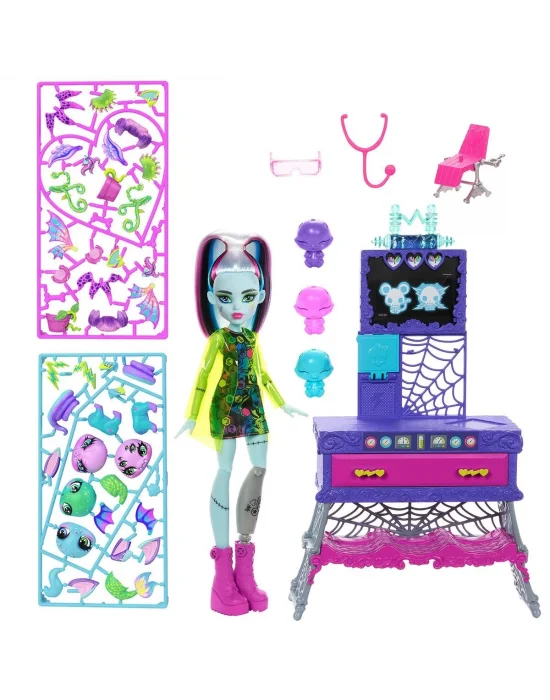 Jbf18 Monster High Frankie Stein Evcil Hayvan Kiti