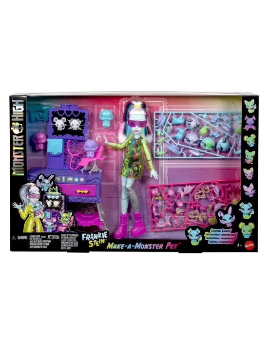 Jbf18 Monster High Frankie Stein Evcil Hayvan Kiti