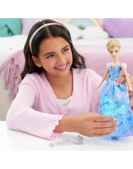 Jbf94 Disney Prensesi - Işıklı Balo Elbiseli Cinderella