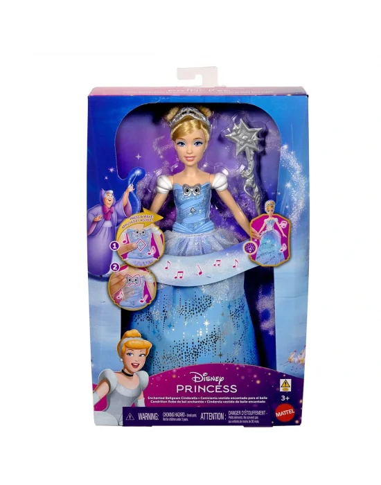 Jbf94 Disney Prensesi - Işıklı Balo Elbiseli Cinderella