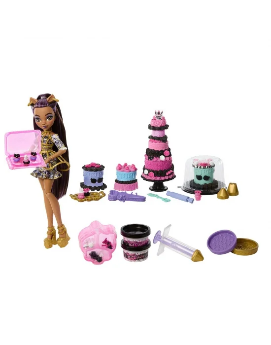 Jbg78 Monster High Scary Sweet Birthday Clawdeenin Pasta Yapım Seti