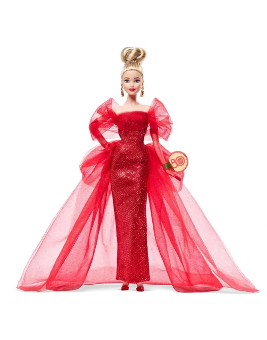 Jbj17 Mattel 80. Yıl Dönümü Koleksiyon Bebek - Sarışın