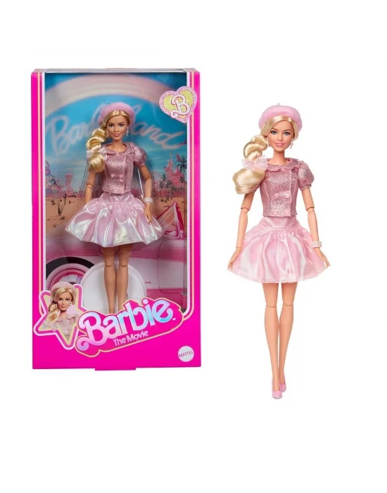 Jbj53 Barbie Movie - Pembe Bereli Barbie