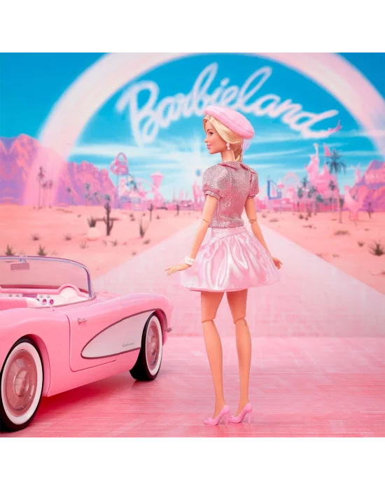 Jbj53 Barbie Movie - Pembe Bereli Barbie