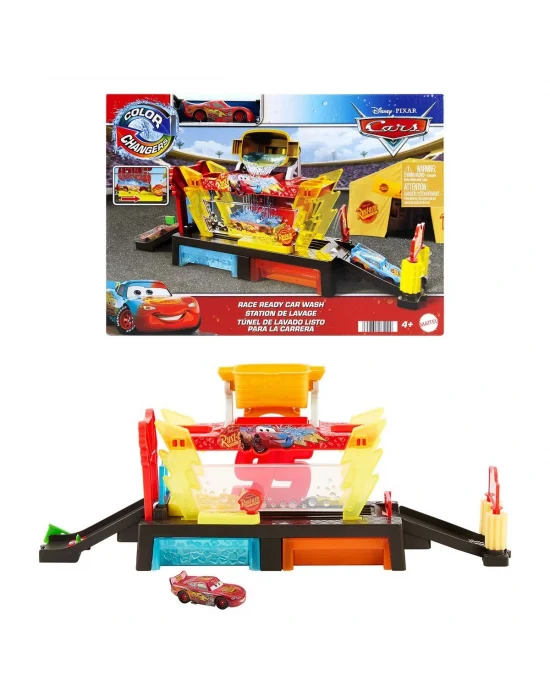 Jbm70 Cars Renk Değiştiren  McQueen İle Yıkama Oyun Seti