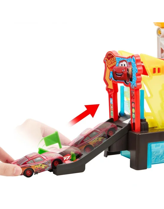 Jbm70 Cars Renk Değiştiren  McQueen İle Yıkama Oyun Seti