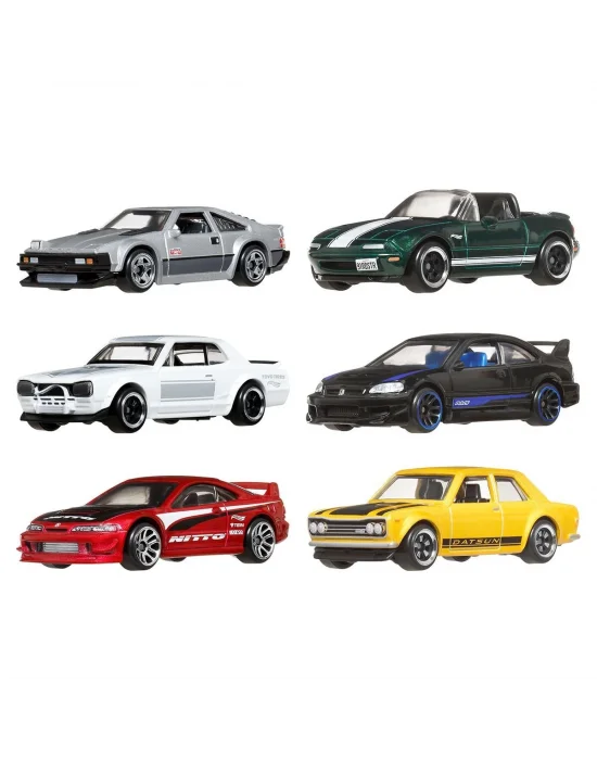 Jby77 Hot Wheels Japon Temalı Çoklu Arabalar