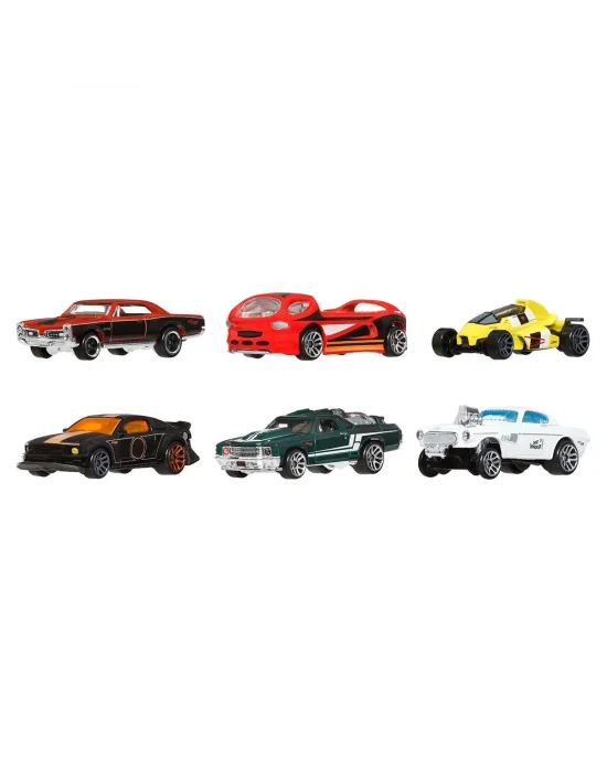 Jby78 Hot Wheels Efsane Temalı Çoklu Arabalar