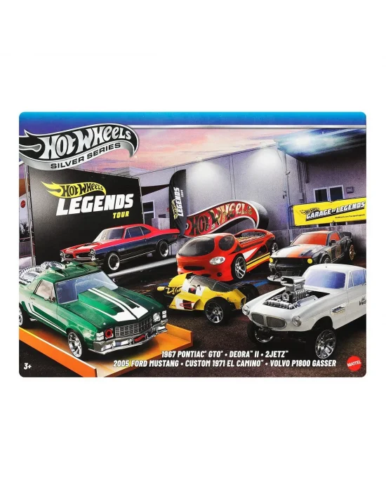 Jby78 Hot Wheels Efsane Temalı Çoklu Arabalar