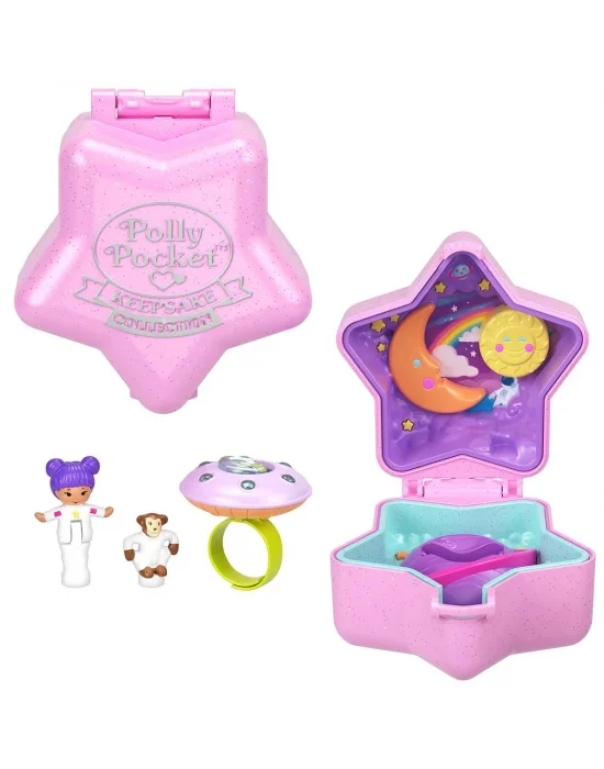 Jcb24 Polly Pocket Yüzük Kutusu Oyun Seti
