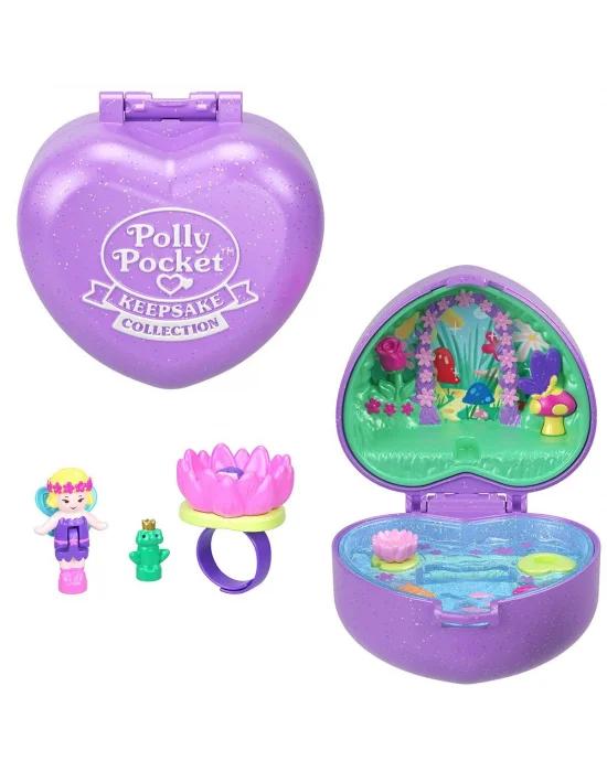 Jcb24 Polly Pocket Yüzük Kutusu Oyun Seti