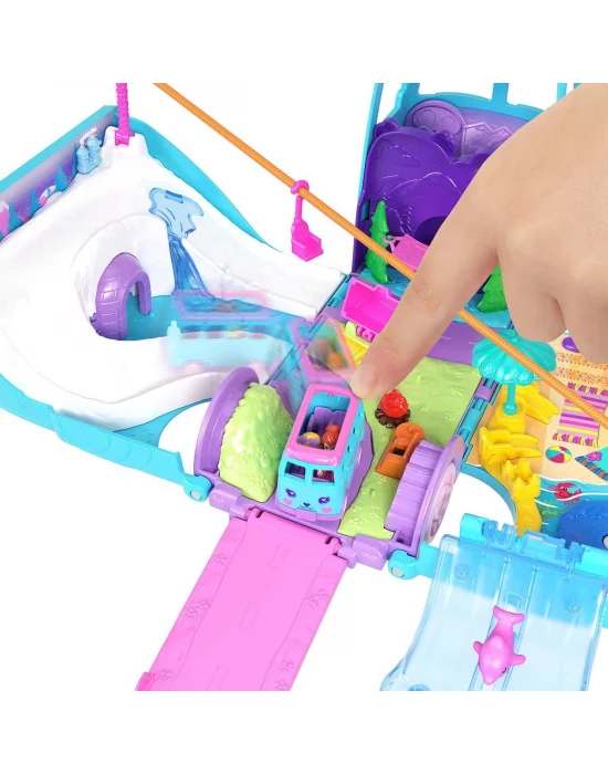 Jcc22 Polly Pocket Hayvancıkların Karavan Macerası Oyun Seti
