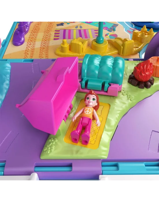 Jcc22 Polly Pocket Hayvancıkların Karavan Macerası Oyun Seti