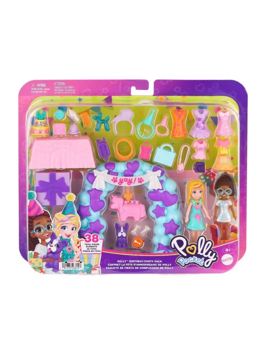 Jcc33 Polly Pocket Pollynin Doğum Günü Partisi Paketi