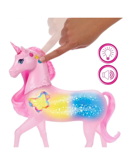 Jcp78 Barbienin Işıltılı Tek Boynuzlu Atı