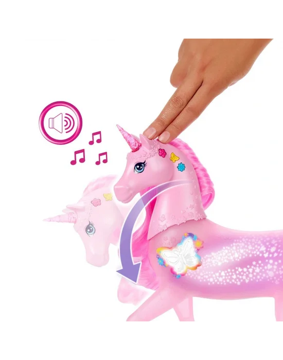 Jcp78 Barbienin Işıltılı Tek Boynuzlu Atı