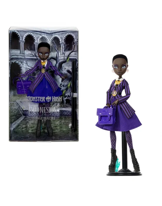 Jdr71 Monster High Koleksiyon - Wednesday Bianca Bebek
