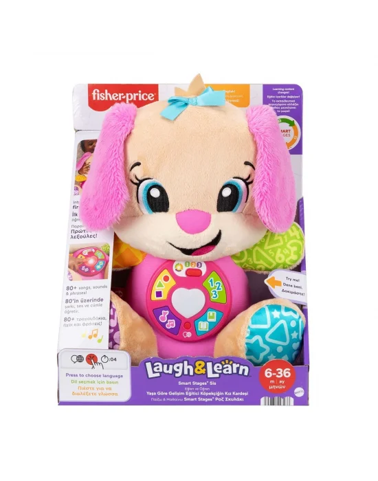 Jfd34 Fisher Price Eğtici Köpekçiğin Kız Kardeşi-yaşa Göre Gelişim