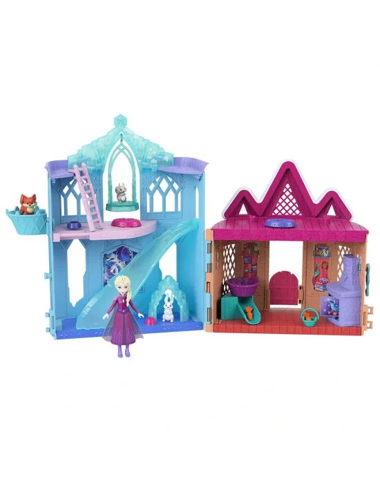 Jfg28 Disney Karlar Ülkesi Mini Kulübe Eğlencesi Oyun Seti